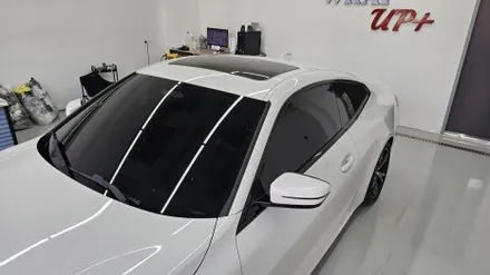 남양주랩핑샵 BMW 420i 4시리즈 그릴 크롬죽이기 크롬딜리트 루프스킨 사이드미러 랩핑 부분랩핑 / 남양주 다산동