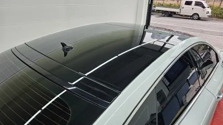 남양주 랩핑 아우디 A7 오토벨벳 피아노 블랙 고광택 루프스킨 AutoVelvet / 남양주 다산동