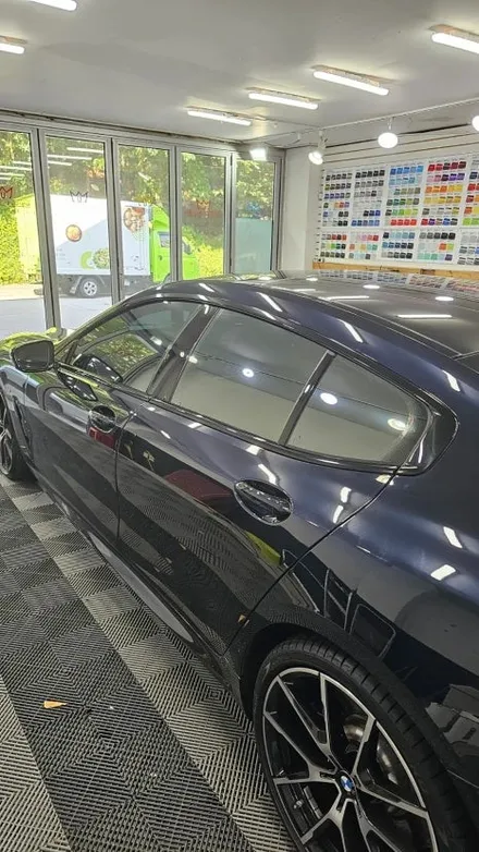 남양주랩핑샵 BMW 840i 그란쿠페 크롬딜리트 크롬죽이기 / 남양주 다산동