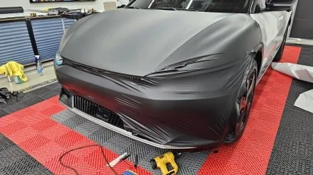 남양주랩핑 기아 EV6 무광 블랙 전체랩핑 투톤랩핑 부분랩핑 휠랩핑 / 남양주 다산동