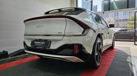남양주 랩핑 기아 EV6 GT 포인트 랩핑 / 남양주 다산동