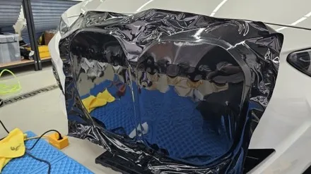 남양주랩핑샵 BMW 420i 4시리즈 그릴 크롬죽이기 크롬딜리트 루프스킨 사이드미러 랩핑 부분랩핑 / 남양주 다산동