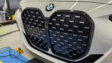 남양주랩핑샵 BMW 420i 4시리즈 그릴 크롬죽이기 크롬딜리트 루프스킨 사이드미러 랩핑 부분랩핑 / 남양주 다산동