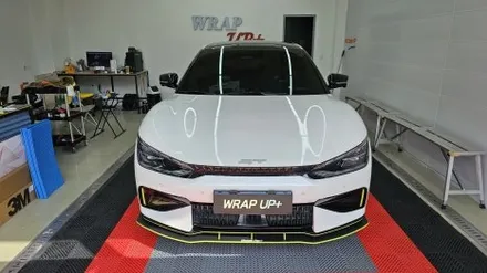 남양주 랩핑 기아 EV6 GT 포인트 랩핑 / 남양주 다산동