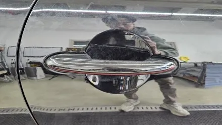 남양주 랩핑샵 BMW 미니쿠페 루프스킨 크롬죽이기 포인트랩핑 / 남양주 다산동