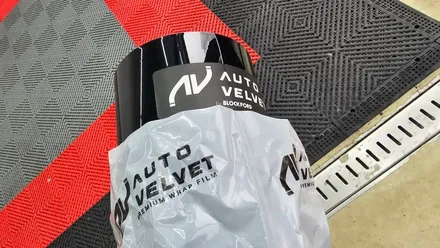 남양주 랩핑 아우디 A7 오토벨벳 피아노 블랙 고광택 루프스킨 AutoVelvet / 남양주 다산동