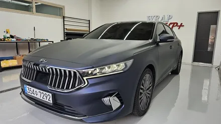 남양주랩핑샵 기아 K7 프리미어 사틴 블루블랙 전체랩핑 / 남양주 다산동