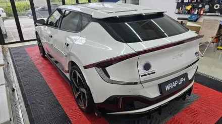 남양주 랩핑 기아 EV6 GT 포인트 랩핑 / 남양주 다산동