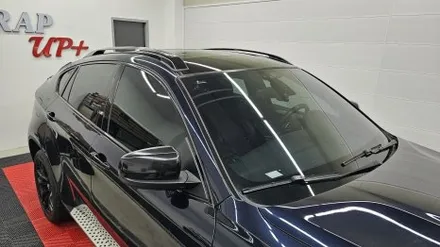 남양주 랩핑 BMW X6 E71 M50d 루프스킨 루프랙 제거 재시공 / 남양주 다산동