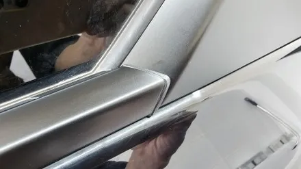 남양주 랩핑 재규어 XE 크롬죽이기 / 남양주 다산동