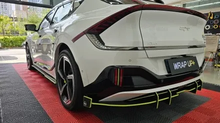 남양주 랩핑 기아 EV6 GT 포인트 랩핑 / 남양주 다산동