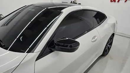 남양주랩핑샵 BMW 420i 4시리즈 그릴 크롬죽이기 크롬딜리트 루프스킨 사이드미러 랩핑 부분랩핑 / 남양주 다산동