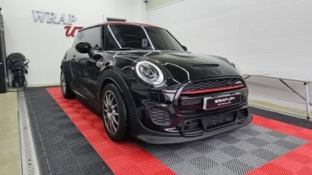 남양주 랩핑샵 BMW 미니쿠페 루프스킨 크롬죽이기 포인트랩핑 / 남양주 다산동