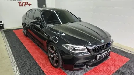 남양주 랩핑 BMW M5 f10 사틴 블랙 전체랩핑 크롬죽이기 / 남양주 다산동