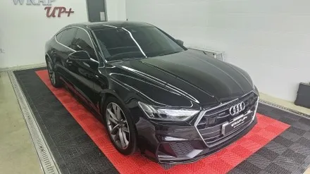 남양주 랩핑 아우디 A7 윈도우몰딩 크롬죽이기 부분랩핑 / 남양주 다산동
