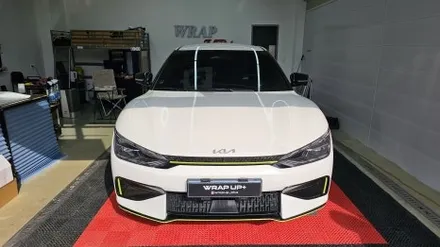 남양주 랩핑 기아 EV6 GT 포인트 랩핑 / 남양주 다산동