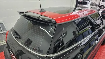 남양주 랩핑샵 BMW 미니쿠페 루프스킨 크롬죽이기 포인트랩핑 / 남양주 다산동