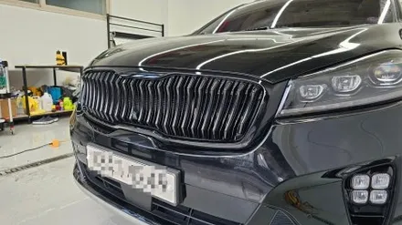 남양주랩핑샵 기아 올뉴 쏘렌토 크롬딜리트 크롬죽이기 / 남양주 다산동