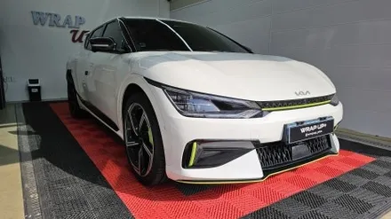 남양주 랩핑 기아 EV6 GT 포인트 랩핑 / 남양주 다산동