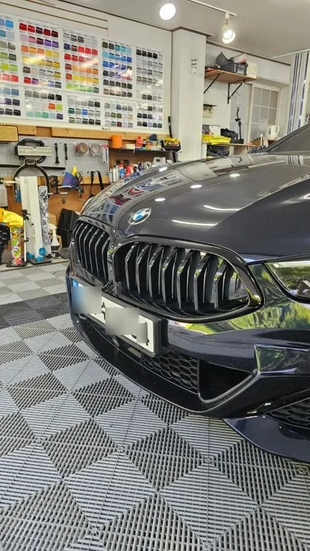 남양주랩핑샵 BMW 840i 그란쿠페 크롬딜리트 크롬죽이기 / 남양주 다산동