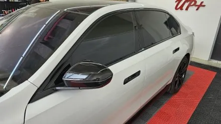 남양주 랩핑 랩업 BMW 7시리즈 듀오톤 크롬죽이기 750e 부분 랩핑 제거 오토벨벳 고광택 / 남양주 다산동