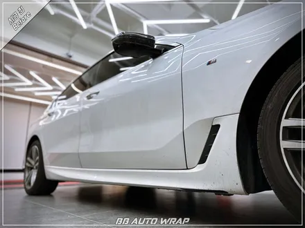 [공지] BMW 6시리즈 GT 사틴 펄 화이트 3M 랩핑지로 전체 시공하기! / 부산 강서구 명지동