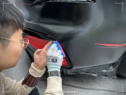 BMW X7 사틴 블랙 전체랩핑으로 스포티하게 만들기 부산랩핑 / 부산 강서구