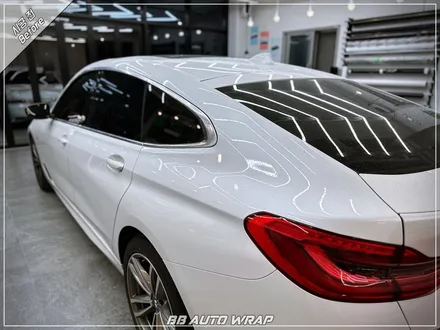 [공지] BMW 6시리즈 GT 사틴 펄 화이트 3M 랩핑지로 전체 시공하기! / 부산 강서구 명지동