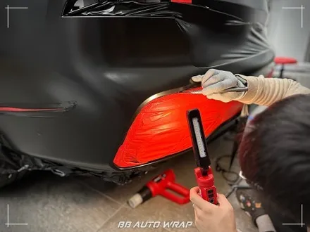 BMW X7 사틴 블랙 전체랩핑으로 스포티하게 만들기 부산랩핑 / 부산 강서구