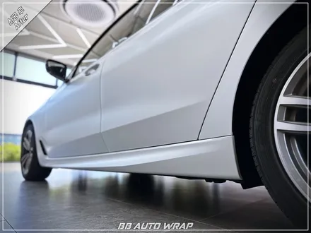 [공지] BMW 6시리즈 GT 사틴 펄 화이트 3M 랩핑지로 전체 시공하기! / 부산 강서구 명지동