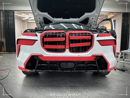 BMW X7 사틴 블랙 전체랩핑으로 스포티하게 만들기 부산랩핑 / 부산 강서구
