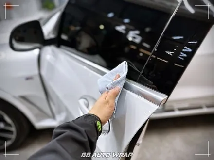 BMW X7, 까다로운 크롬과 하이그로시 손쉽게 관리하는 방법은?! 부산랩핑 / 부산 강서구 명지동