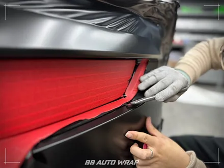 BMW X7 사틴 블랙 전체랩핑으로 스포티하게 만들기 부산랩핑 / 부산 강서구