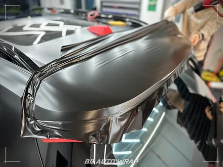 BMW X7 사틴 블랙 전체랩핑으로 스포티하게 만들기 부산랩핑 / 부산 강서구