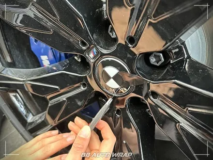 BMW X7 사틴 블랙 전체랩핑으로 스포티하게 만들기 부산랩핑 / 부산 강서구
