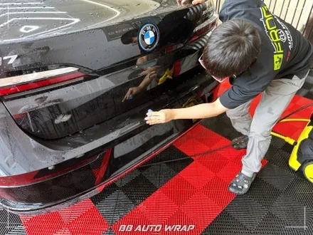 BMW 7시리즈 전기차 인디비주얼 투톤 컬러 옵션 고광택 랩핑으로 만들기! 부산랩핑 / 부산 강서구 명지동