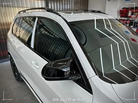 BMW X7 사틴 블랙 전체랩핑으로 스포티하게 만들기 부산랩핑 / 부산 강서구