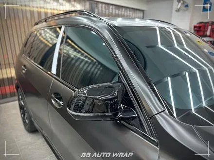 BMW X7 사틴 블랙 전체랩핑으로 스포티하게 만들기 부산랩핑 / 부산 강서구
