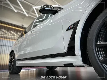BMW X7 사틴 블랙 전체랩핑으로 스포티하게 만들기 부산랩핑 / 부산 강서구