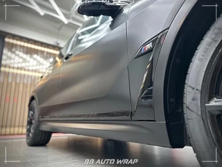 BMW X7 사틴 블랙 전체랩핑으로 스포티하게 만들기 부산랩핑 / 부산 강서구