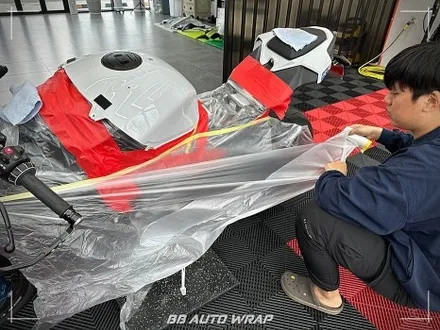 부산 바이크 PPF 전문점에서 BMW S 1000 RR  전체 시공으로 카울 새것처럼 관리해 보기 / 부산 강서구