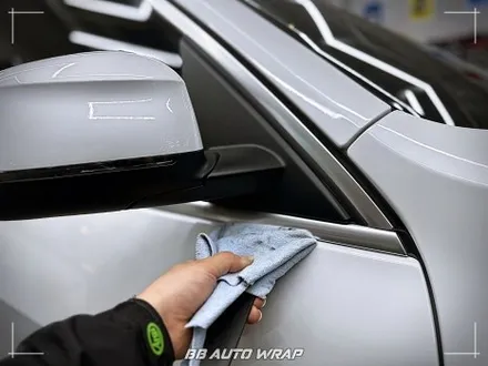 BMW X7, 까다로운 크롬과 하이그로시 손쉽게 관리하는 방법은?! 부산랩핑 / 부산 강서구 명지동
