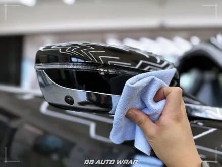 2025 BMW 8시리즈 그란쿠페 전체 크롬 죽이기로 블랙 에디션 만들기 부산랩핑 / 부산 강서구 명지동