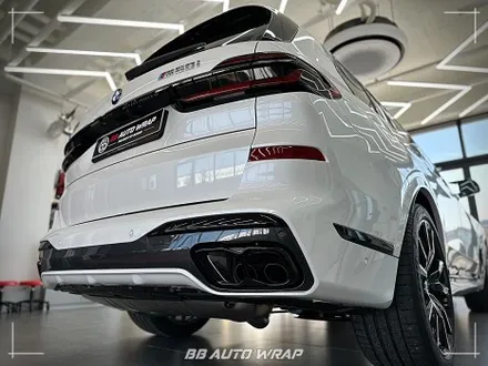 BMW X7 사틴 블랙 전체랩핑으로 스포티하게 만들기 부산랩핑 / 부산 강서구