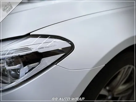 [공지] BMW 6시리즈 GT 사틴 펄 화이트 3M 랩핑지로 전체 시공하기! / 부산 강서구 명지동