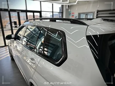 BMW X7 사틴 블랙 전체랩핑으로 스포티하게 만들기 부산랩핑 / 부산 강서구