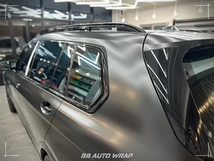 BMW X7 사틴 블랙 전체랩핑으로 스포티하게 만들기 부산랩핑 / 부산 강서구