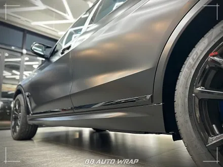 BMW X7 사틴 블랙 전체랩핑으로 스포티하게 만들기 부산랩핑 / 부산 강서구