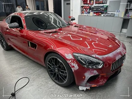 자동차 랩핑 수명은? 메르세데스 벤츠 AMG GT 전체랩핑 제거 후 재시공으로 새 차 만들기 김해랩핑 / 부산 강서구