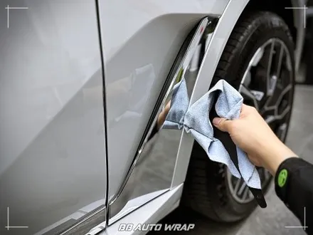 BMW X7, 까다로운 크롬과 하이그로시 손쉽게 관리하는 방법은?! 부산랩핑 / 부산 강서구 명지동